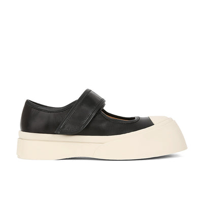 Velcro Platform Mary Jane Shoes Women