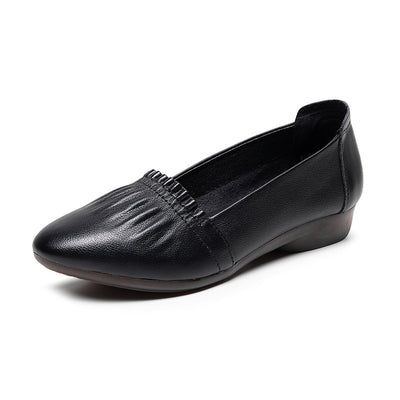 Women's Genuine Leather Flat Shoes