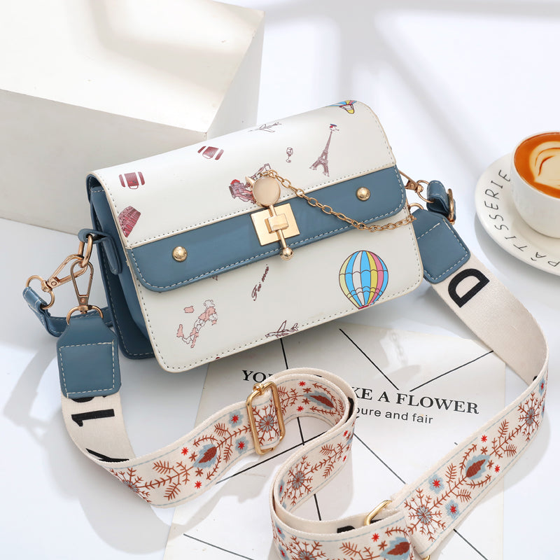 Fashion  Diagonal Cross Lady Bag