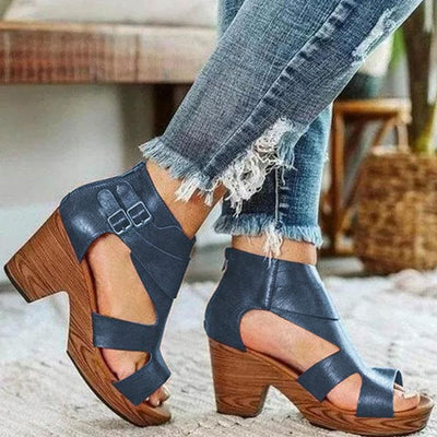 All-match Mid-heel Shoes