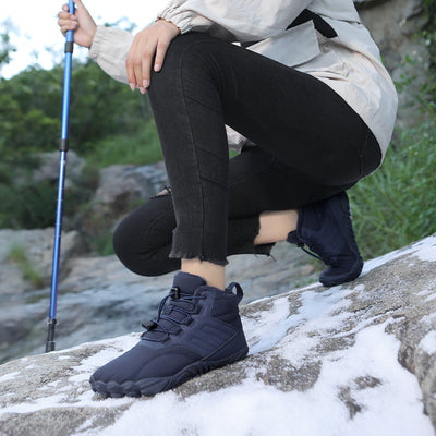 Outdoor Sports Cotton for Men and Women Winter Warm Slip-on Boots