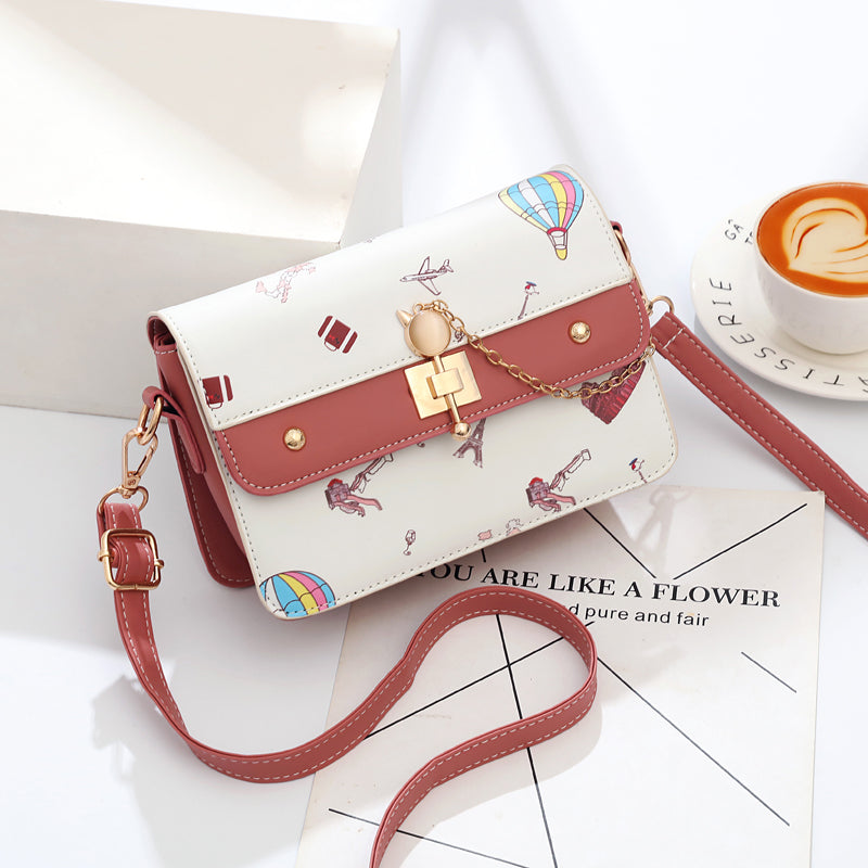 Fashion  Diagonal Cross Lady Bag