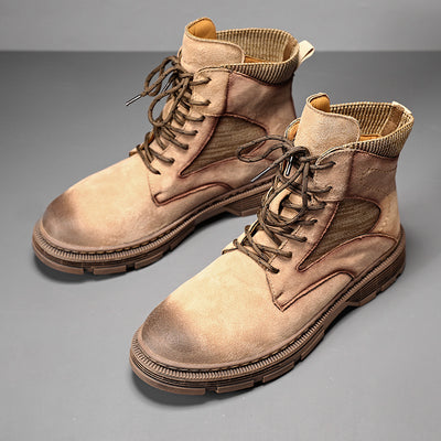 Autumn And Winter Martin Boots New Men’s Shoes Trend Versatile British