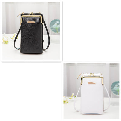 Double Layered Crossbody Bag Vertical Style