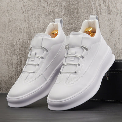 New Trend High Top Board Shoes Thick Soled Men