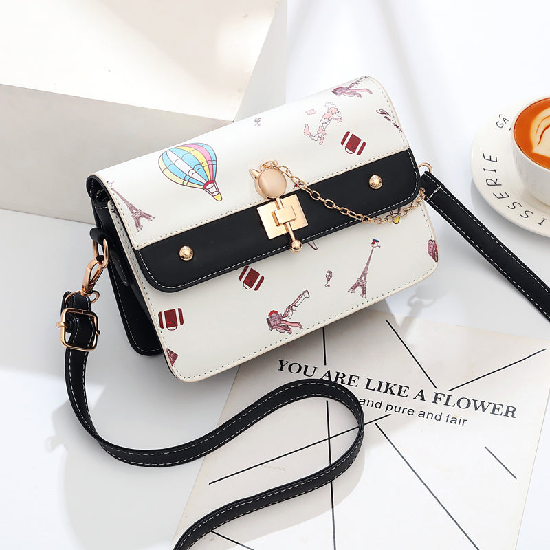 Fashion  Diagonal Cross Lady Bag